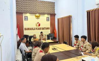 Latihan Saka Adhyasta Pemilu Bawaslu Batang: Dorong Peran Pramuka dalam Sosialisasi Posko Aduan PDPB