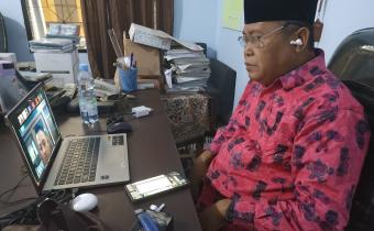 Bawaslu Kabupaten Batang Ikuti Evaluasi Pengawasan Pemutakhiran Data Partai Politik Berkelanjutan Semester I Tahun 2026