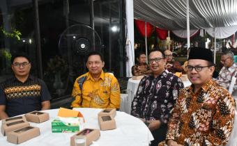 Bawaslu Kabupaten Batang Hadiri Acara Kenal Pamit Kapolres Batang Bersama Forkopimda