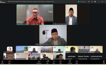 Bawaslu Batang Ikuti Literasi Pojok Pengawasan "Urgensi IKP: Menavigasi Pengawasan Pemilu"