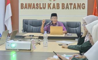 Asah Kemampuan Legal Drafting, Bawaslu Batang Bekali Peserta Kelas Sengketa dengan Teknik Pengajuan Permohonan PSPP