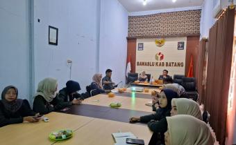 Bawaslu Batang Gelar Rakor Evaluasi Penanganan Pelanggaran, Bahas Penataan Hukum Acara Pasca Putusan MK